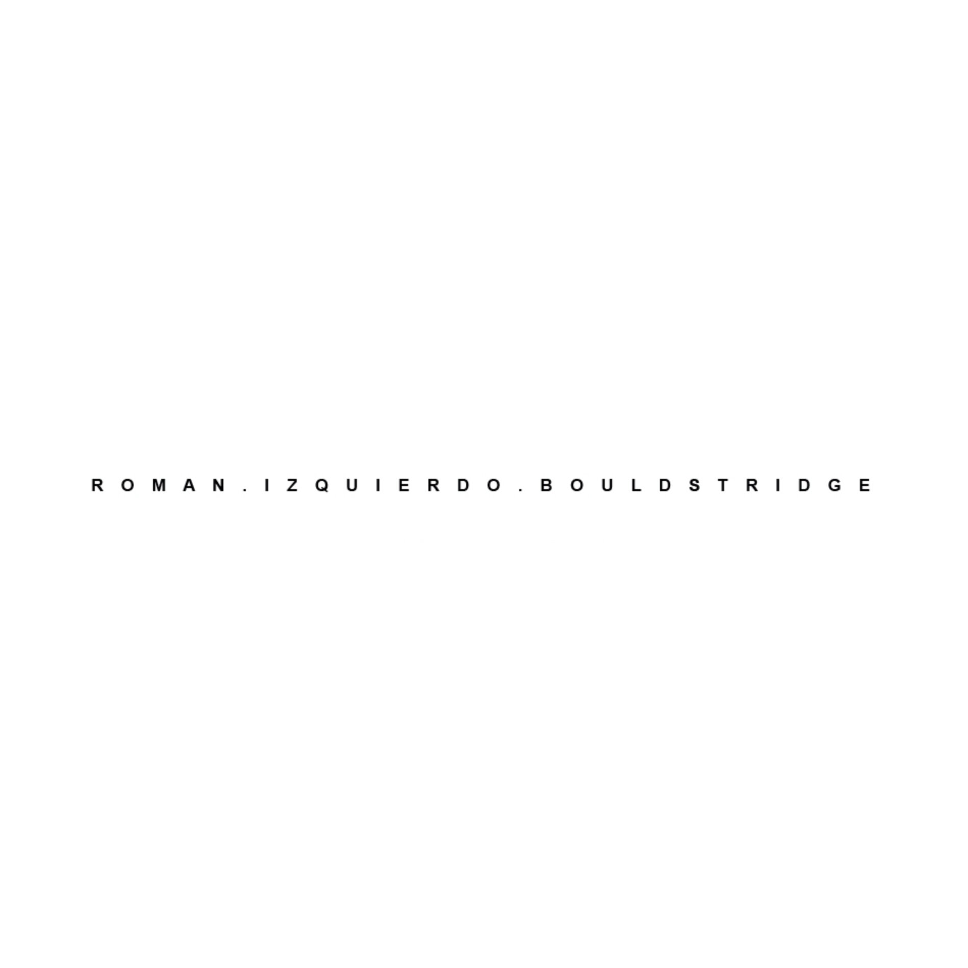 Studio Roman Izquierdo Bouldstridge